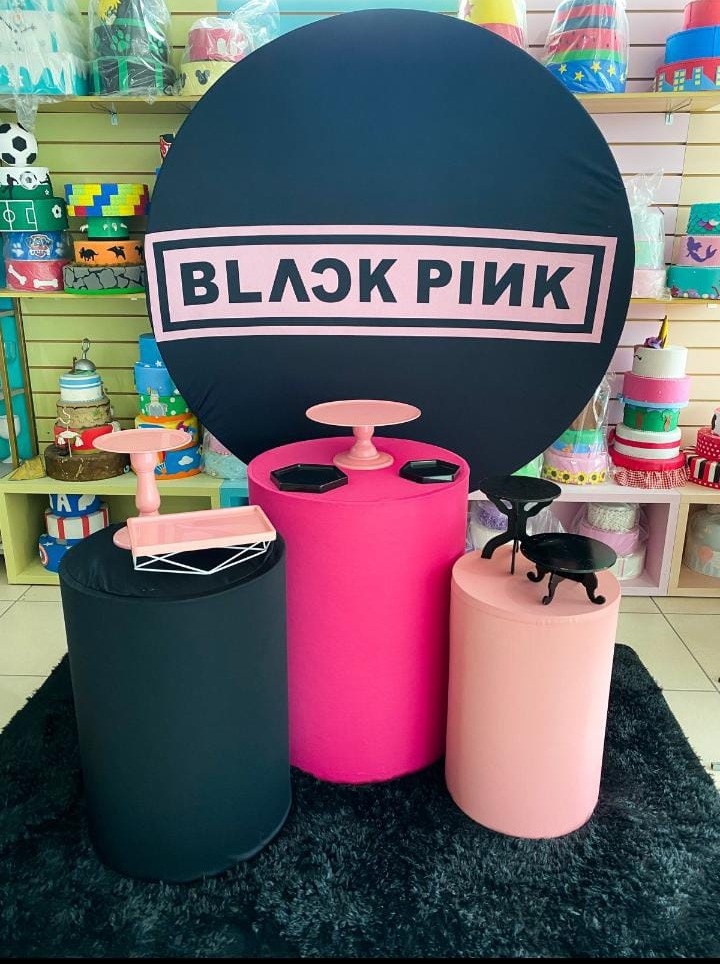 Black Pink - Mouse Atelie das Festas