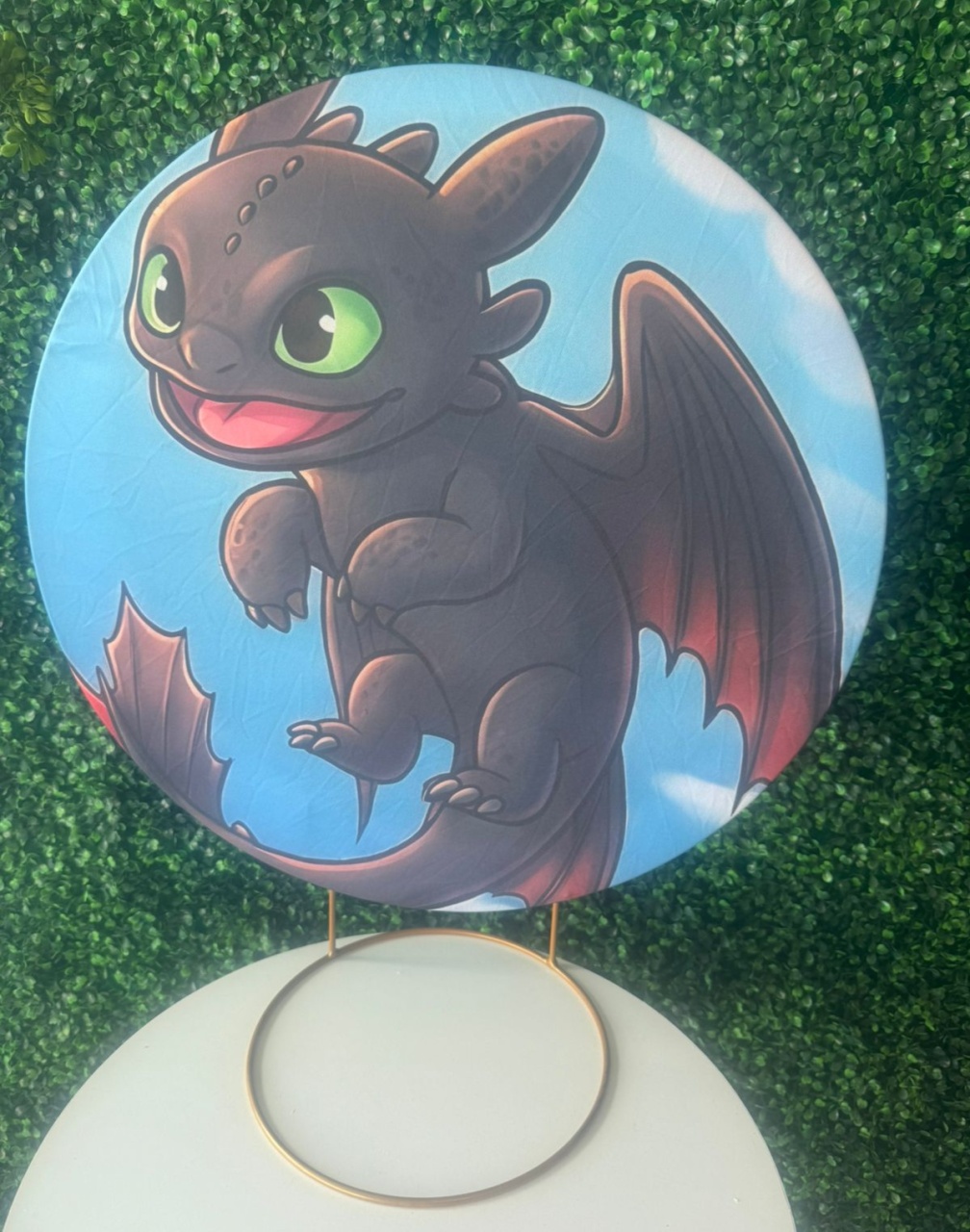 Mini Painel Como Treinar Seu Dragão - Mouse Atelie das Festas