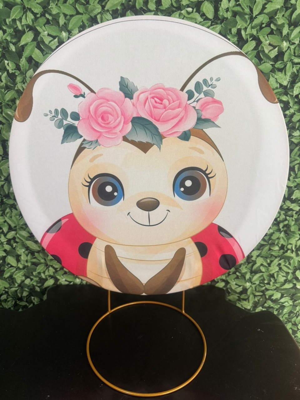 Mini Painel Joaninha - Mouse Atelie das Festas