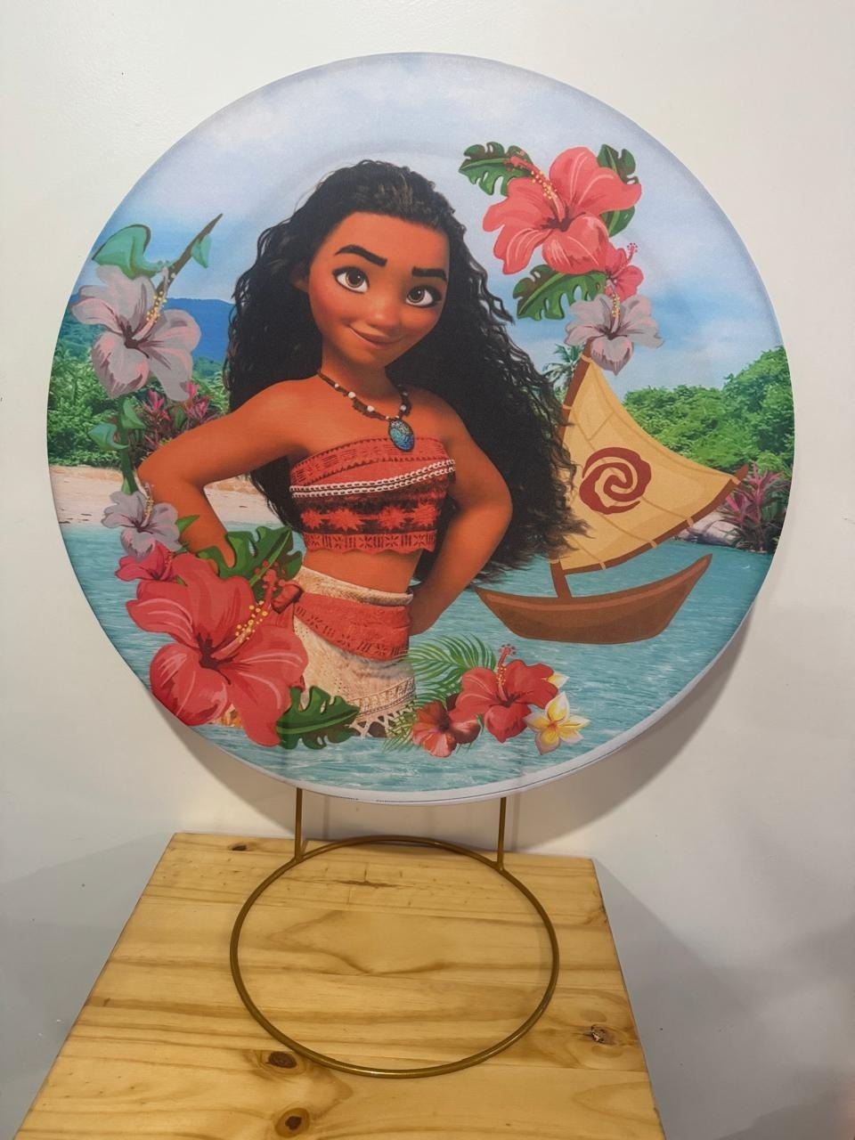 Mini Painel Moana 2 - Mouse Atelie das Festas