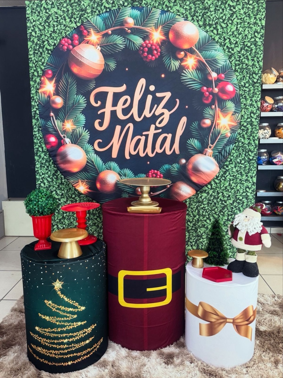 Natal Guirlanda 2 - Mouse Atelie das Festas