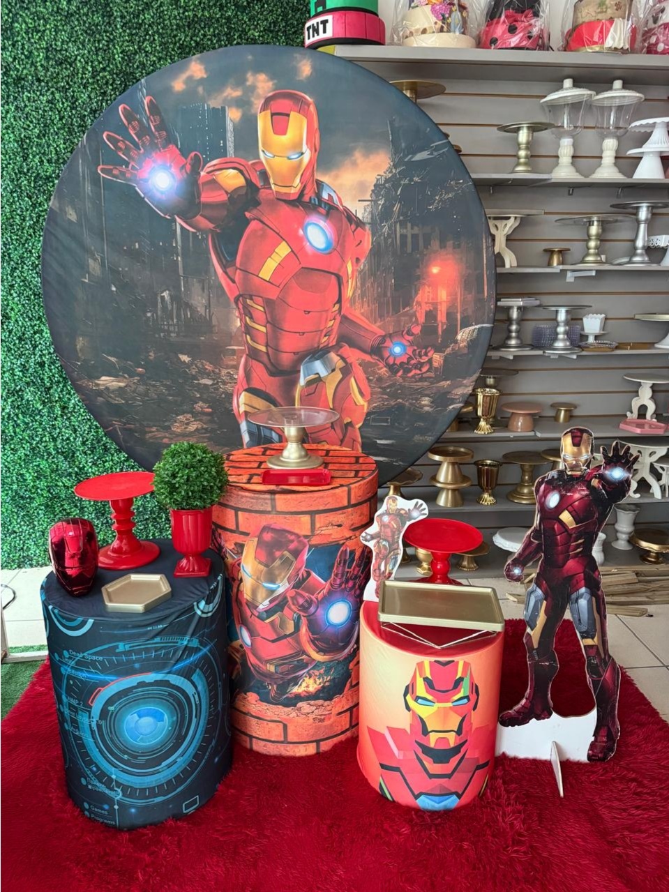 Homem de Ferro - Mouse Atelie das Festas
