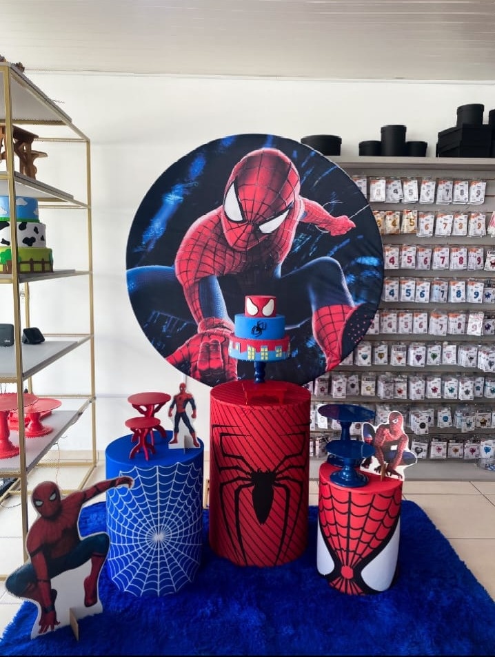 Homem Aranha - Mouse Atelie das Festas