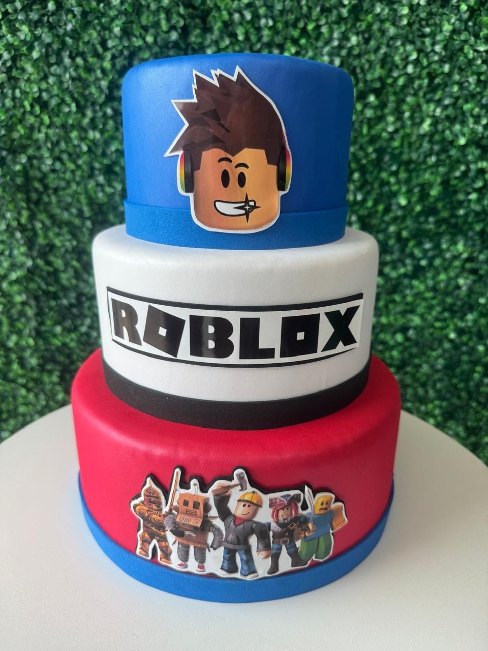 Bolo Fake Roblox - Mouse Atelie das Festas
