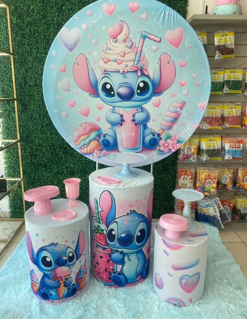 Stitch Marshmallow - Mouse Atelie das Festas