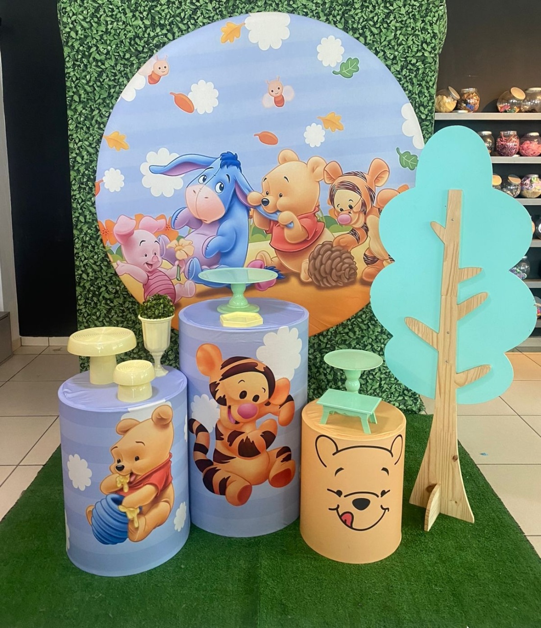 Ursinho Pooh Novo - Mouse Atelie das Festas