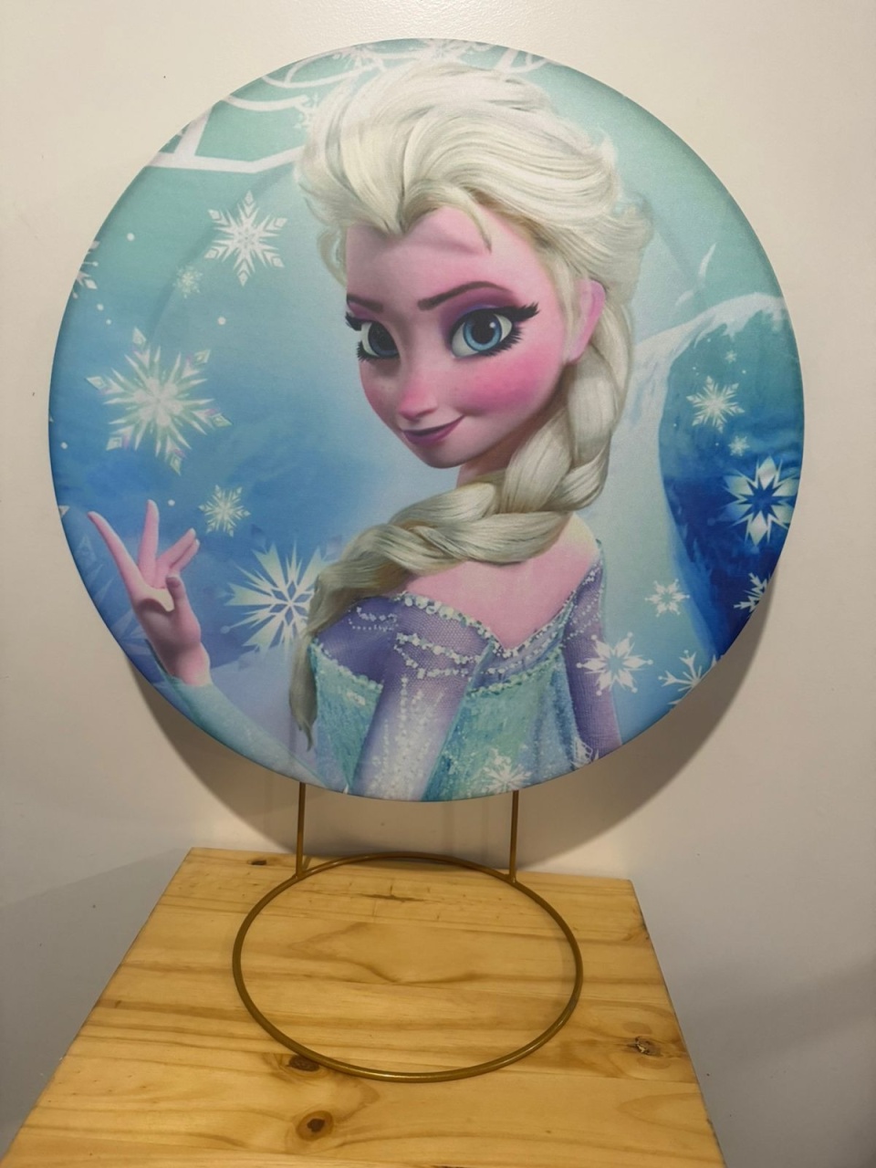 Mini Painel Elsa Frozen - Mouse Atelie das Festas