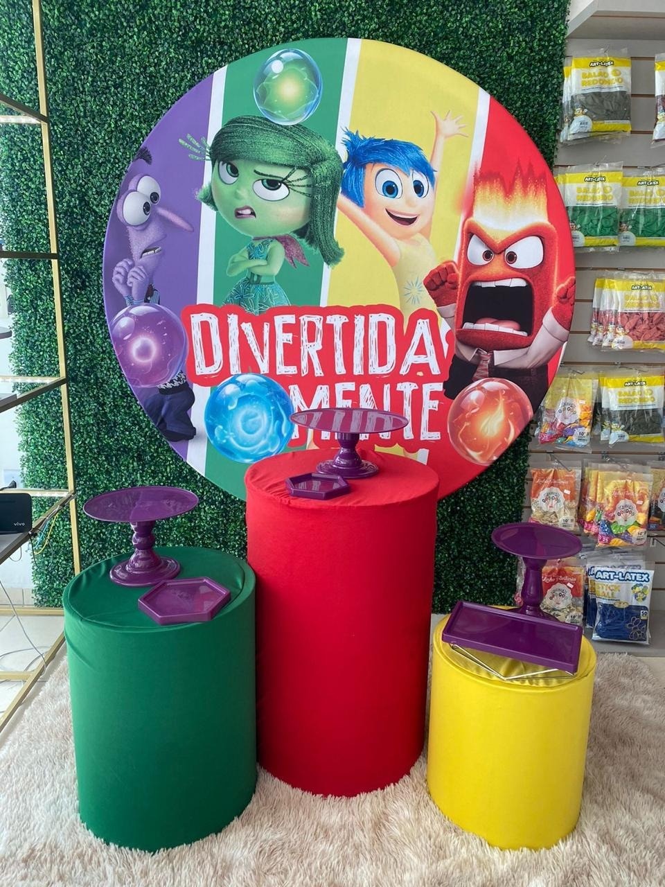 Divertidamente - Mouse Atelie das Festas