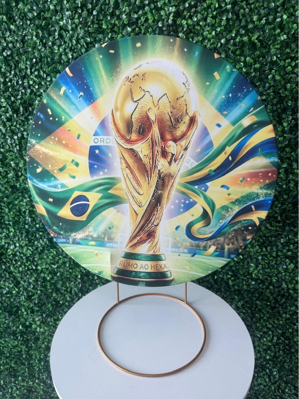 Mini Painel Taça Copa Do Mundo - Mouse Atelie das Festas