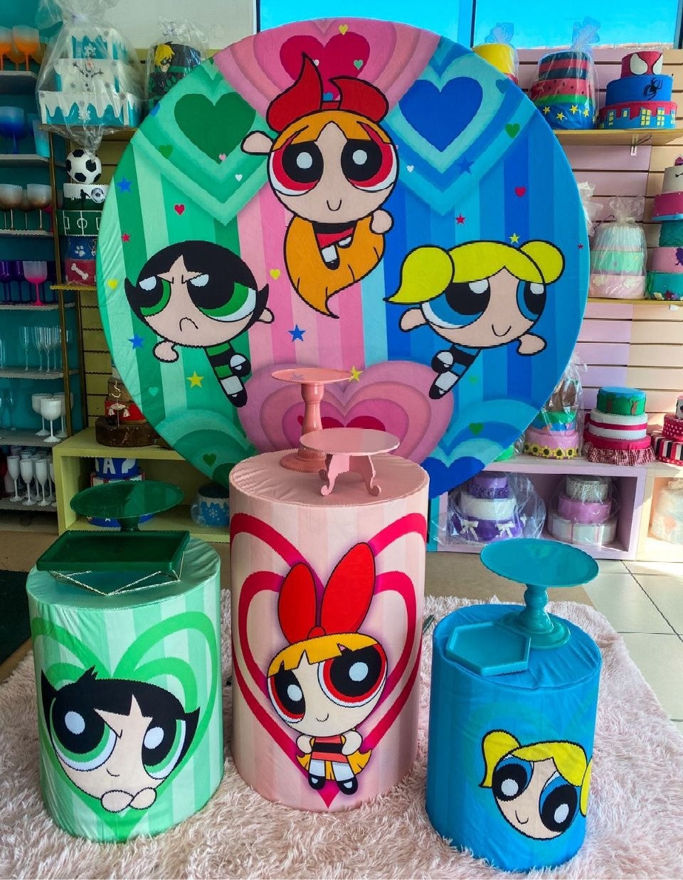 Meninas Super - Poderosas - Mouse Atelie das Festas