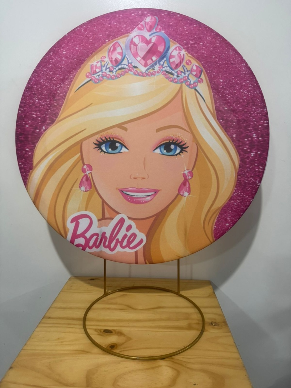Mini Painel Barbie 2 - Mouse Atelie das Festas