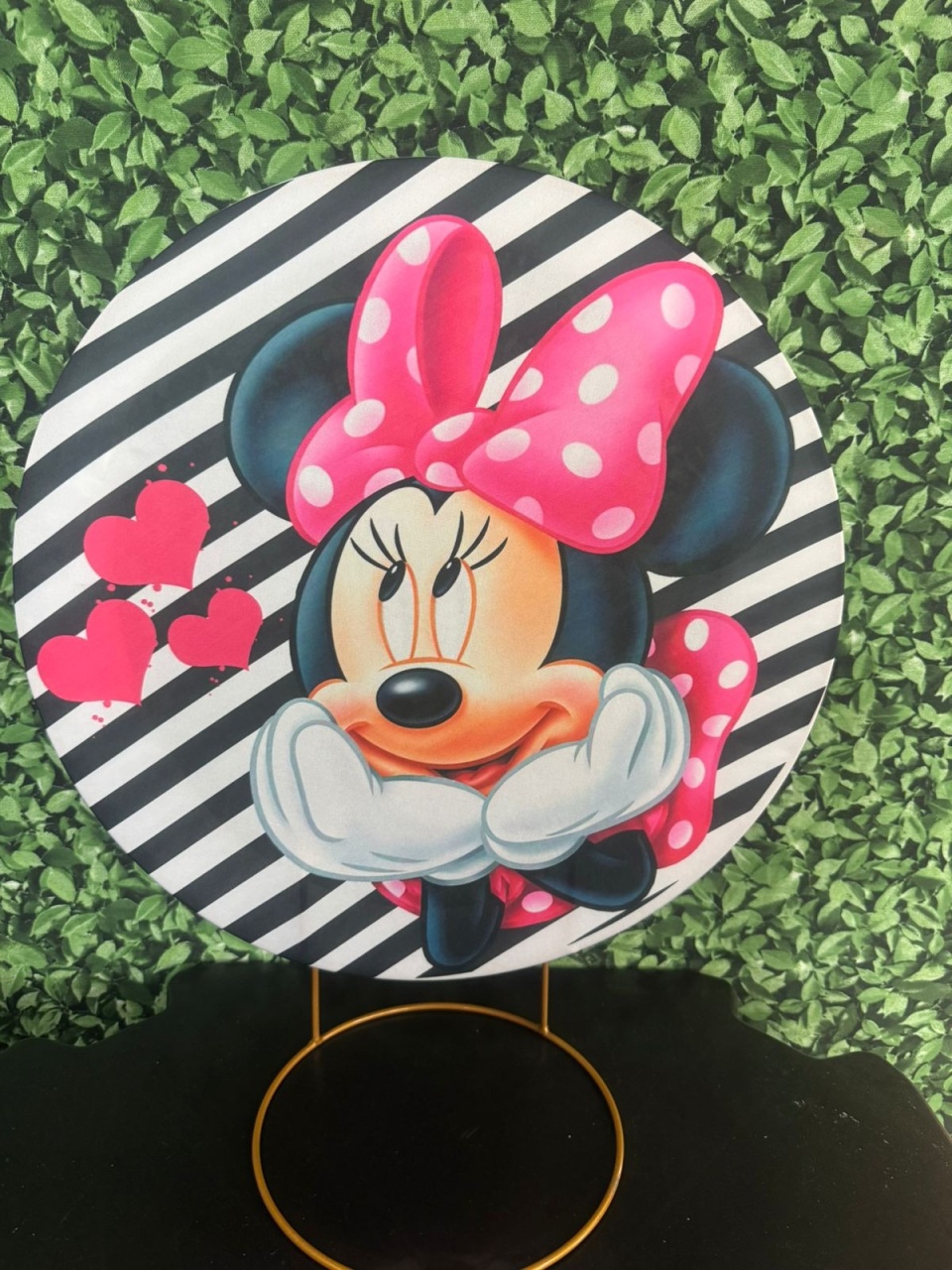 Mini Painel Minnie Rosa - Mouse Atelie das Festas