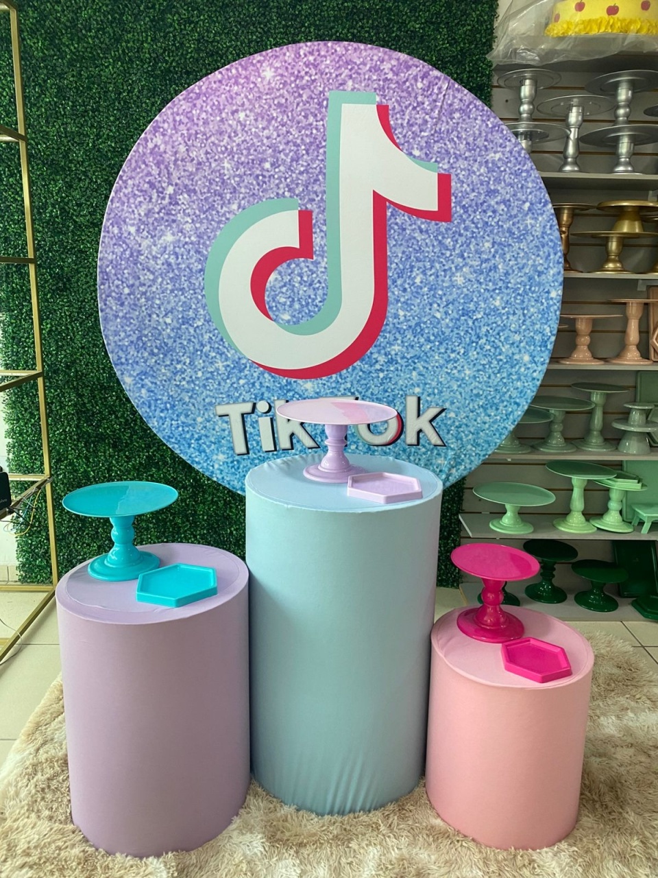 Tik Tok Lilás - Mouse Atelie das Festas