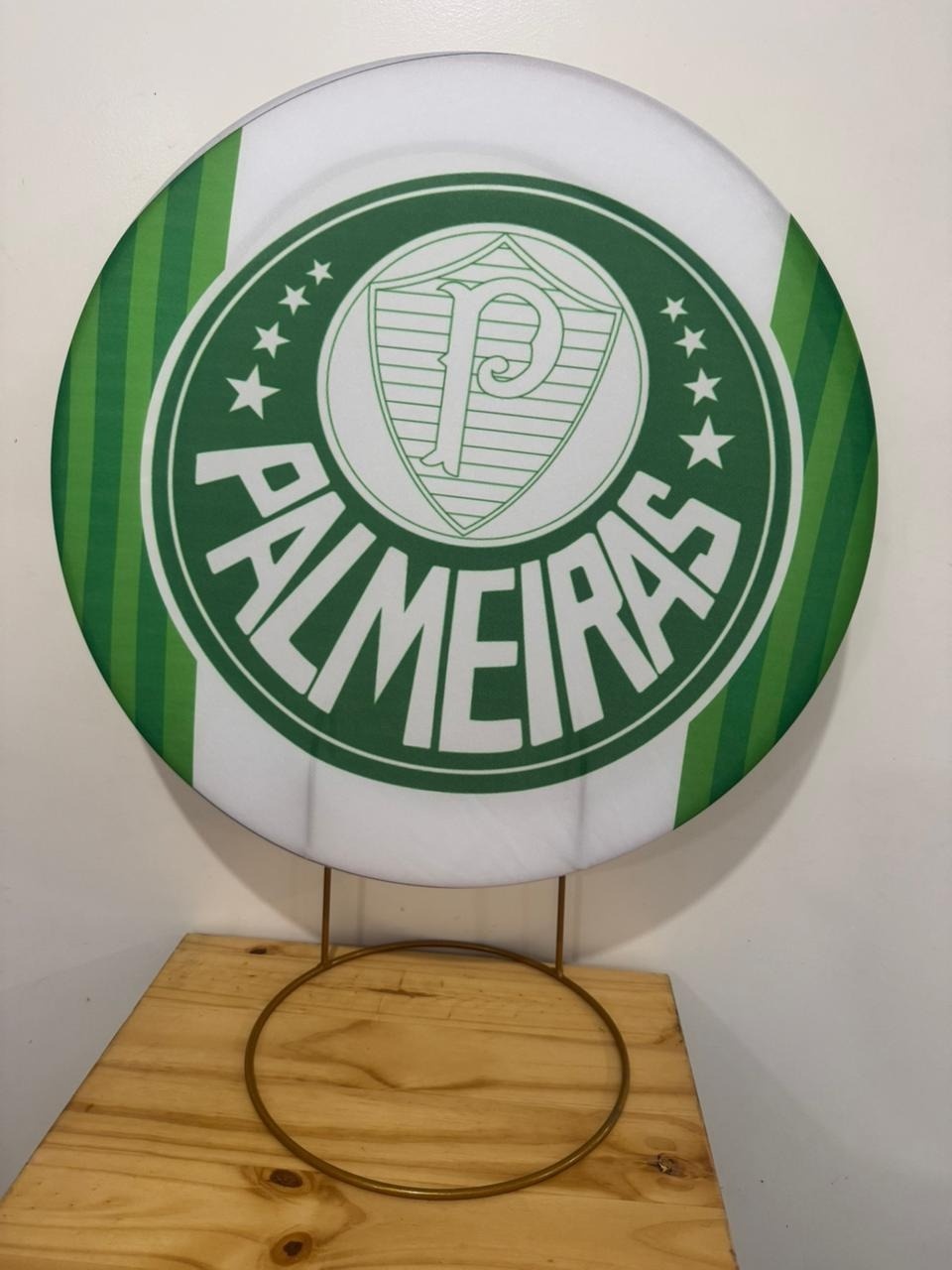 Mini Painel Palmeiras - Mouse Atelie das Festas