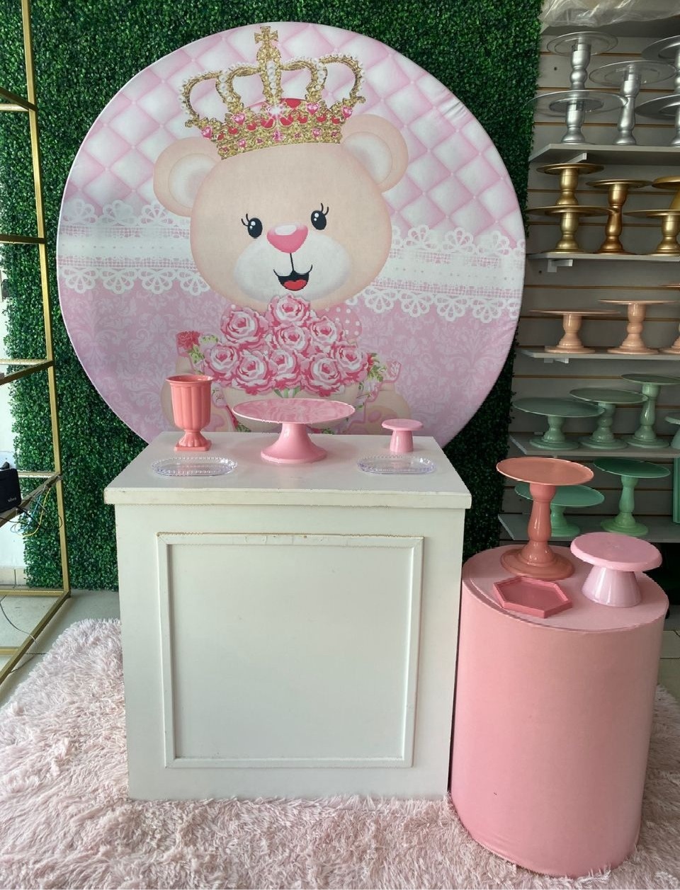 Ursa Coroa - Mouse Atelie das Festas