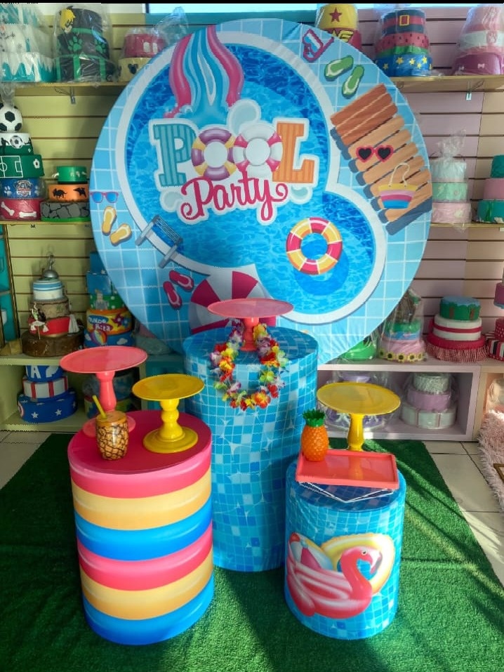 Pool Party 1 - Mouse Atelie das Festas