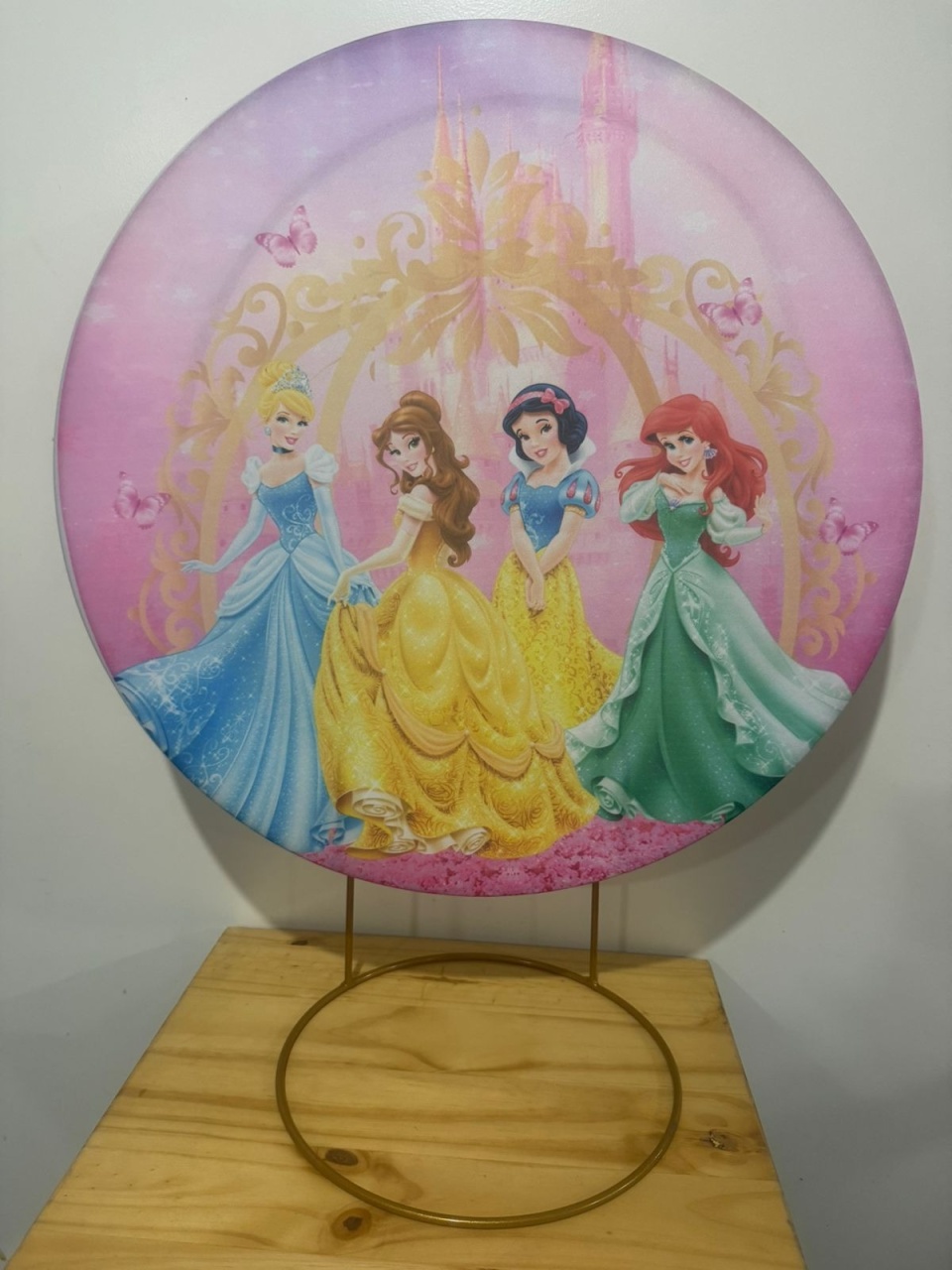 Mini Painel Princesas 2 - Mouse Atelie das Festas