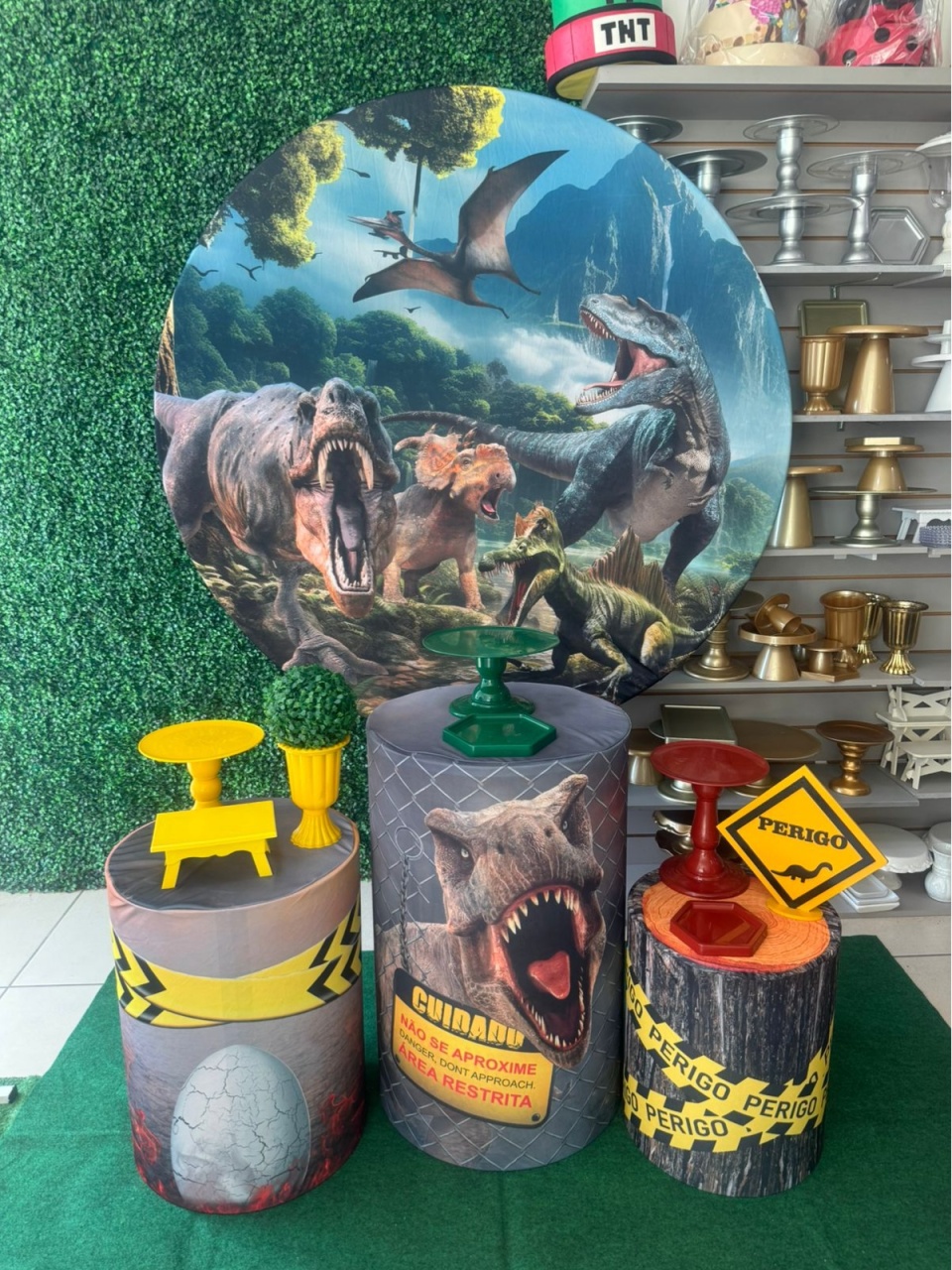 Dinossauros Jurassic - Mouse Atelie das Festas
