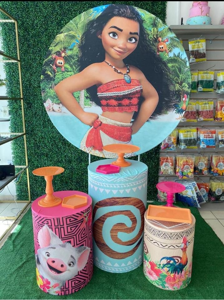 Moana Tropical - Mouse Atelie das Festas