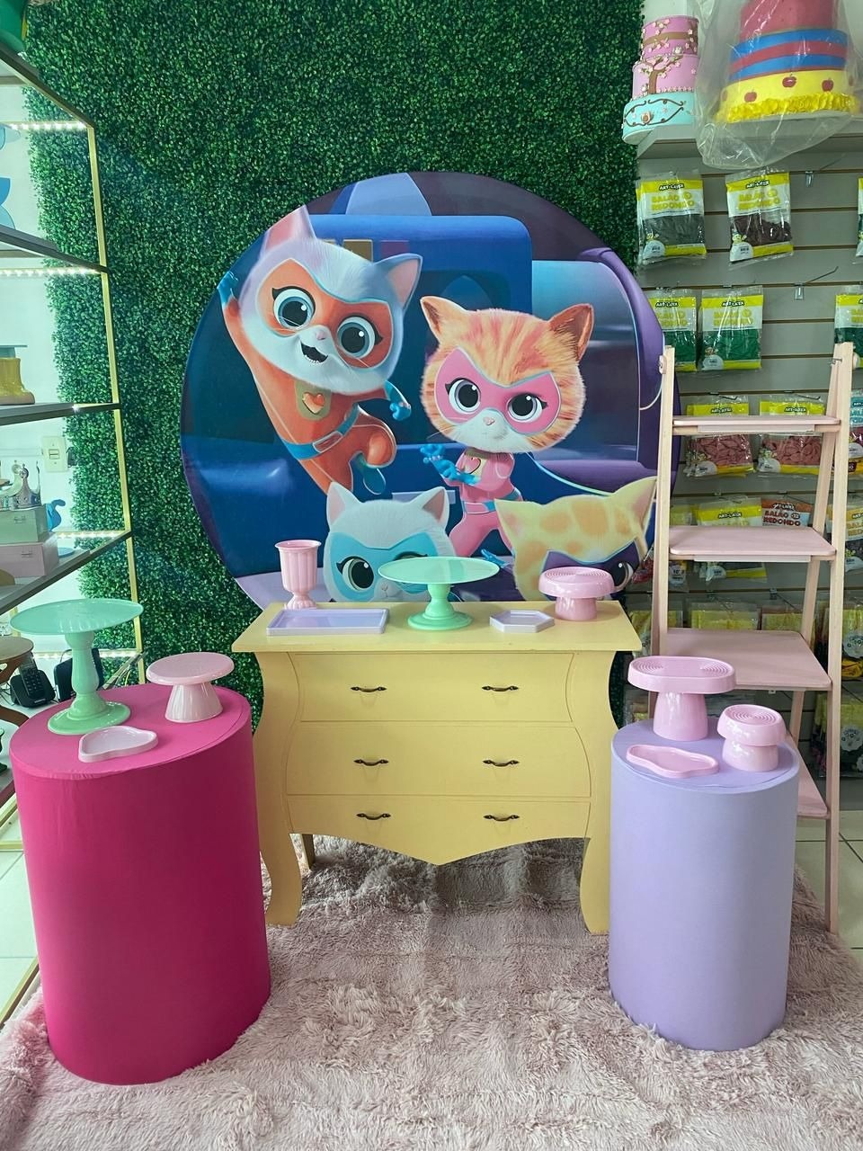 Super Gatinhos - Mouse Atelie das Festas