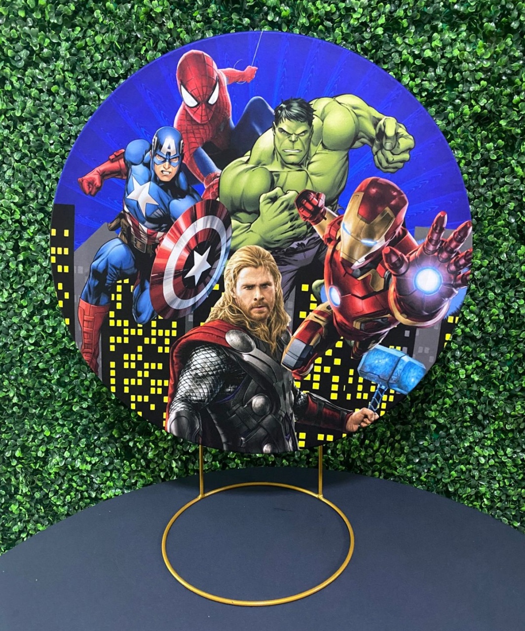 Mini Painel Avengers - Mouse Atelie das Festas