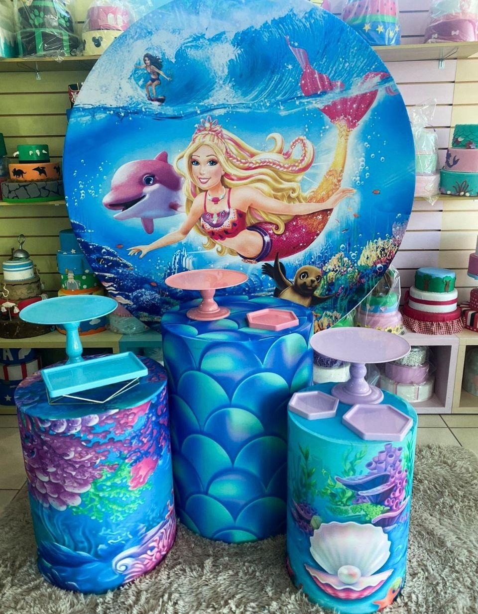 Barbie Sereia - Mouse Atelie das Festas