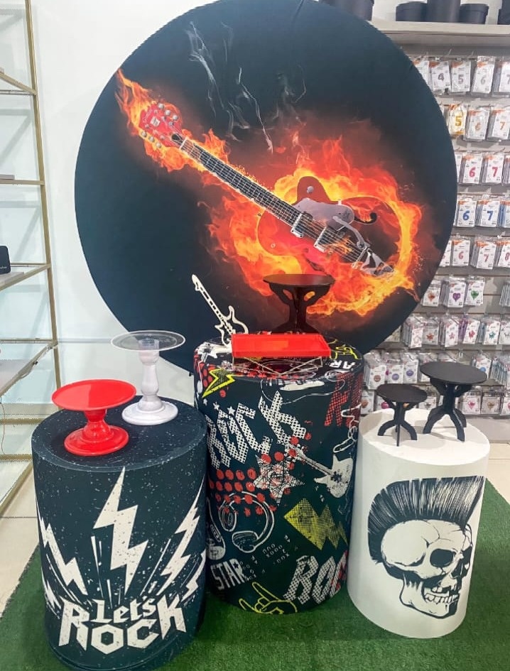 Rock Guitarra - Mouse Atelie das Festas