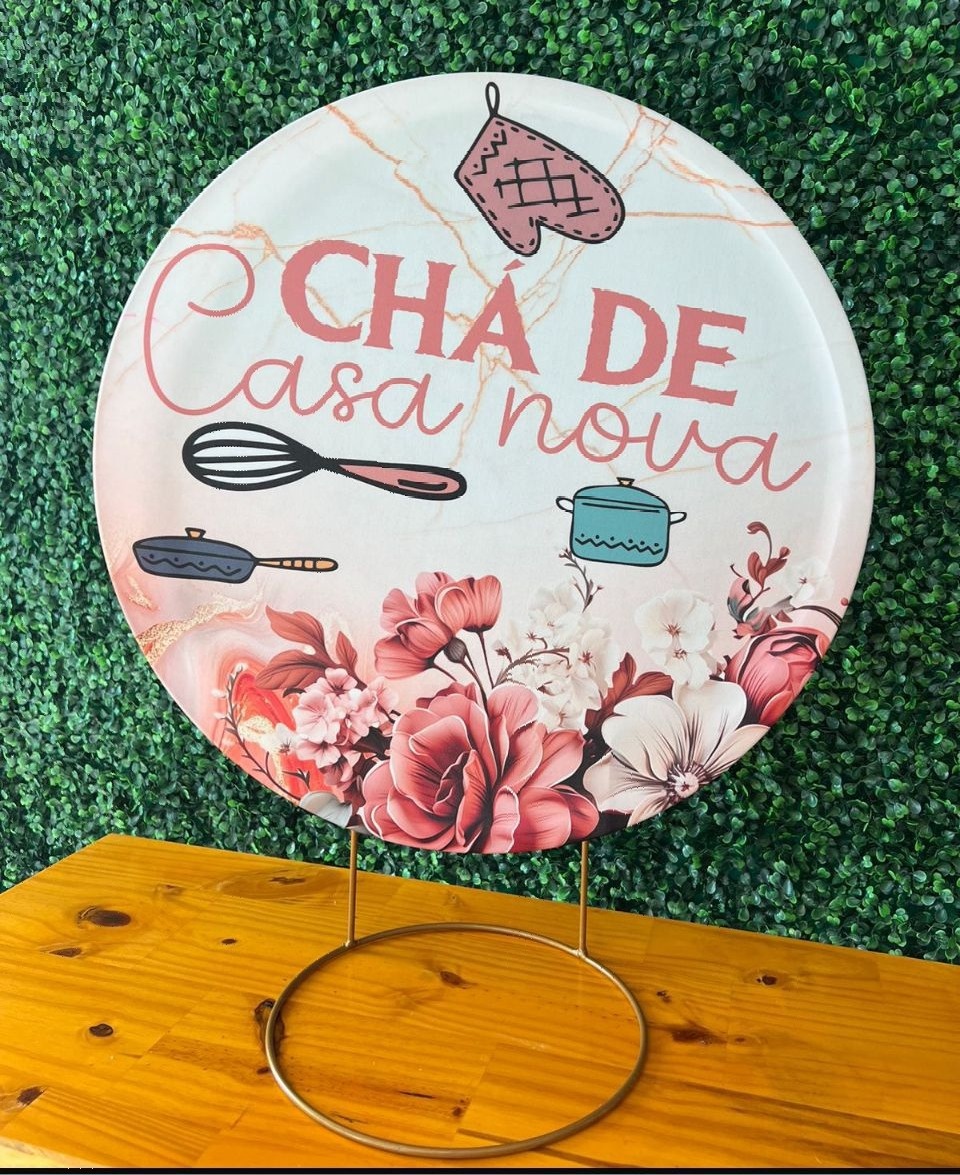 Mini Painel Chá de Casa Nova - Mouse Atelie das Festas