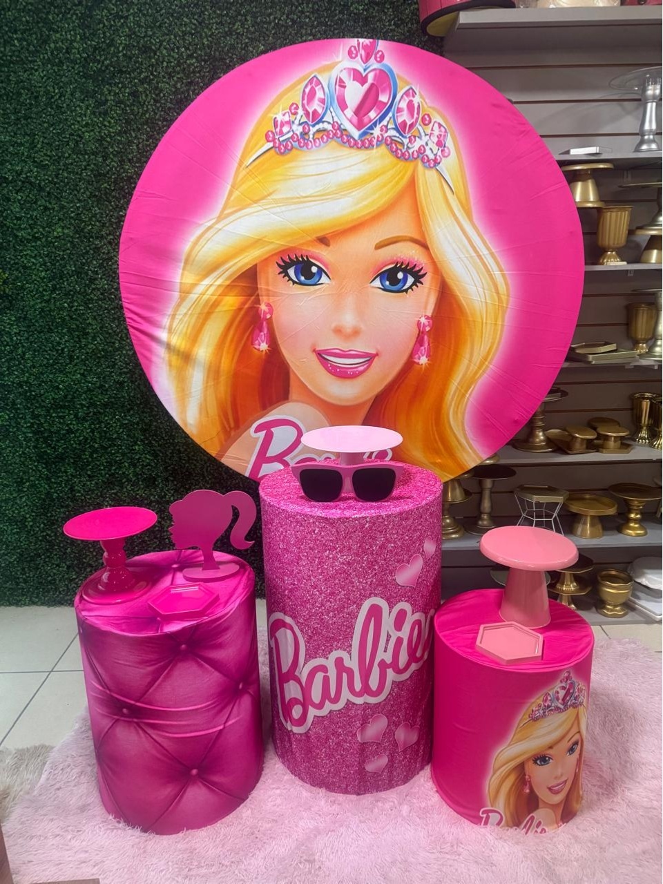 Barbie Pink - Mouse Atelie das Festas