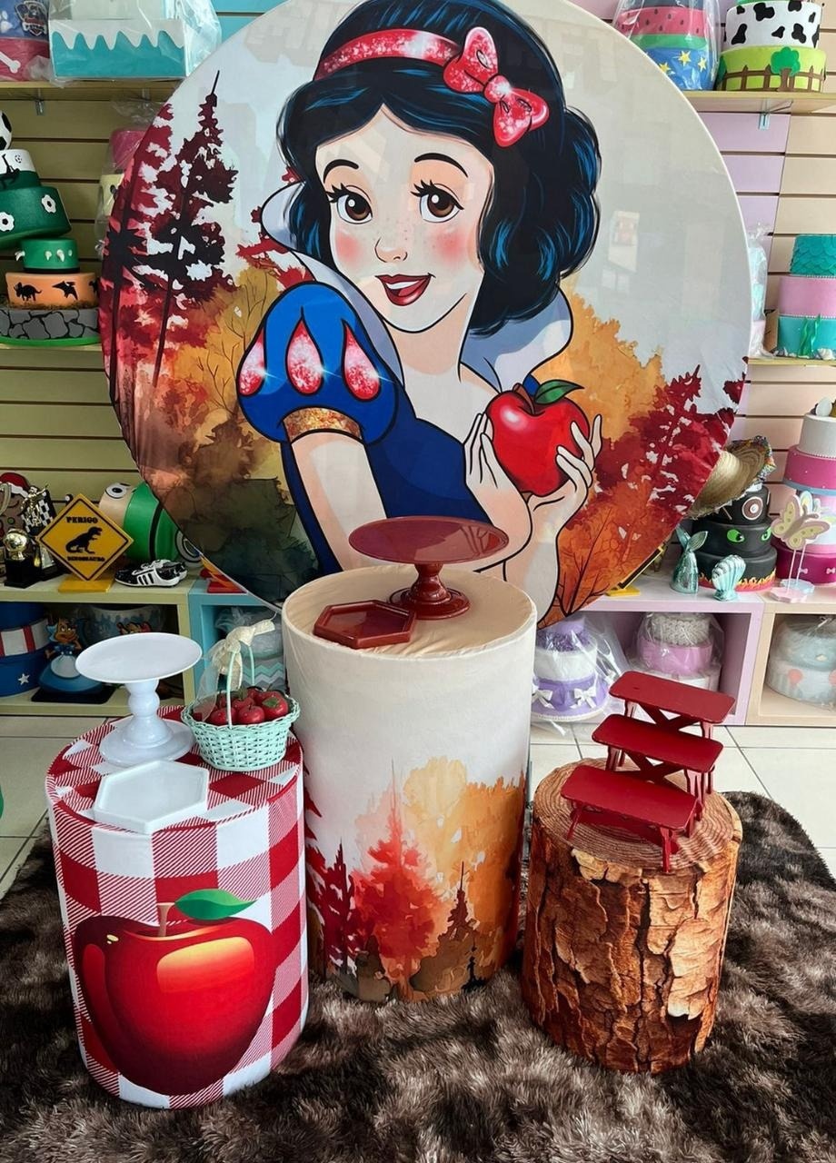 Branca de Neve Novo - Mouse Atelie das Festas