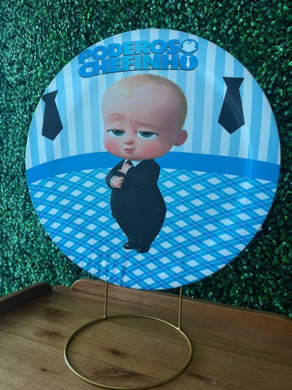 Mini Painel Poderoso Chefinho - Mouse Atelie das Festas