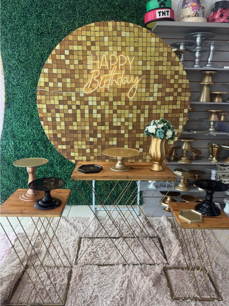 Shimmer Dourado - Mouse Atelie das Festas