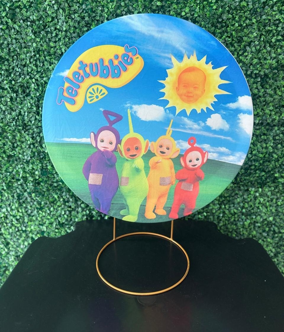 Mini Painel Teletubbies - Mouse Atelie das Festas