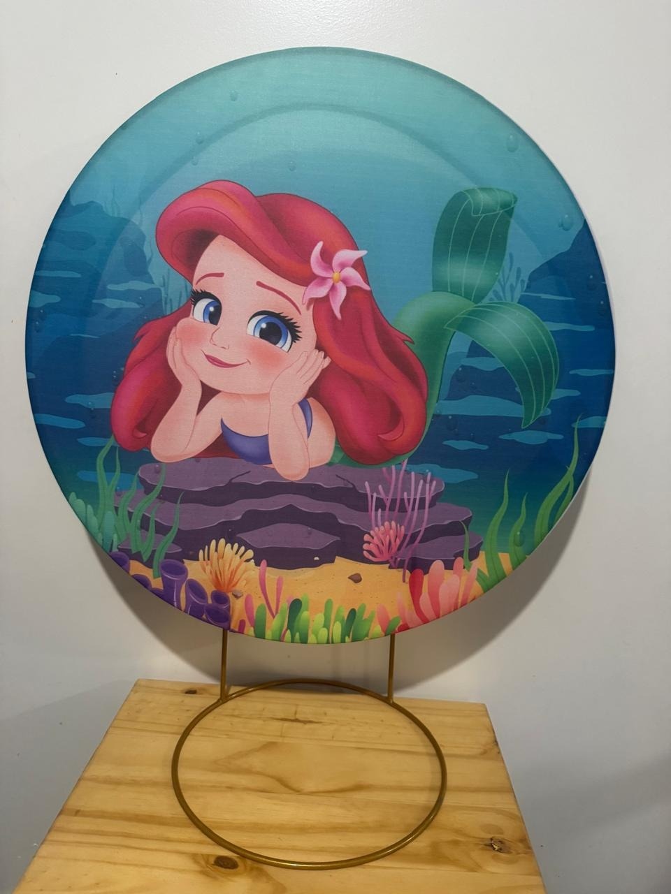 Mini Painel Ariel Cute - Mouse Atelie das Festas