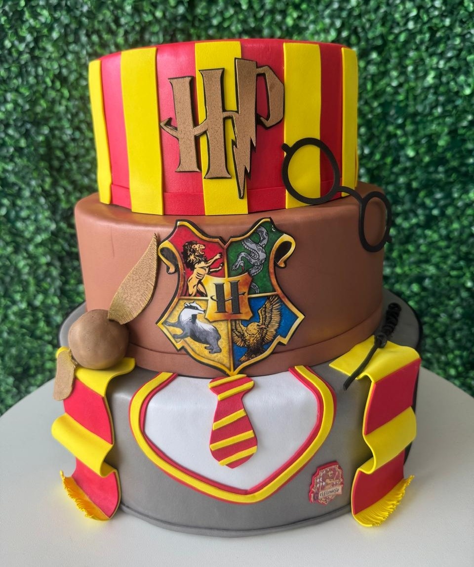 Bolo Fake Harry Potter - Mouse Atelie das Festas
