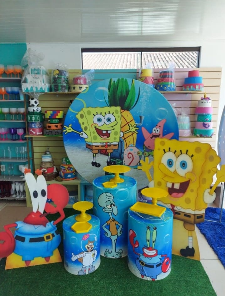 Bob Esponja - Mouse Atelie das Festas