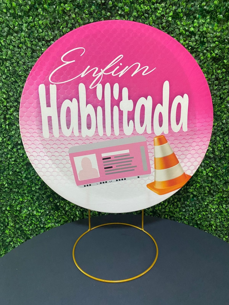 Mini Painel Habilitação - Mouse Atelie das Festas