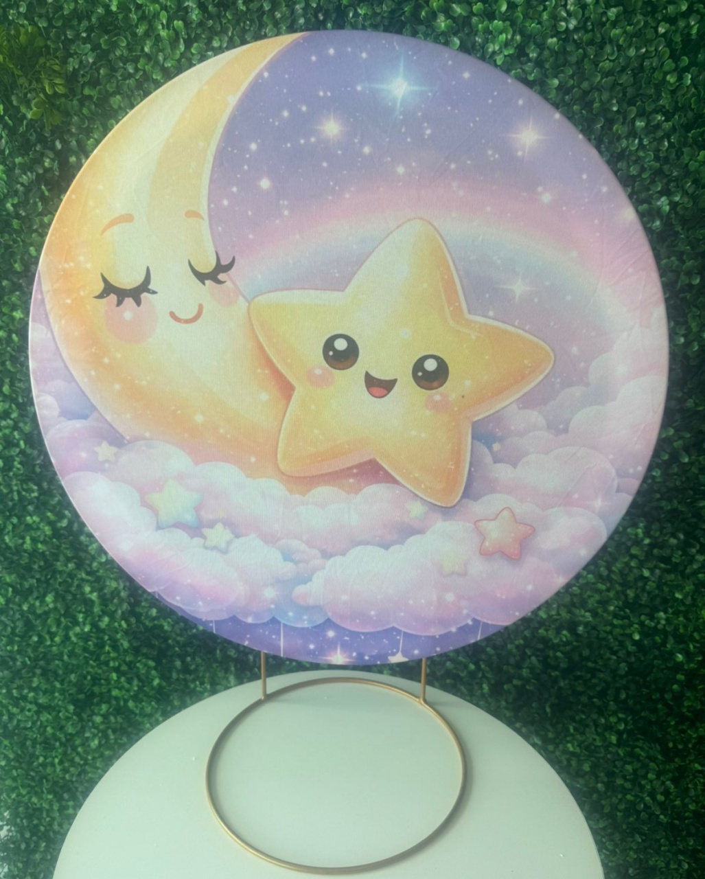 Mini Painel Lua Estrelinha - Mouse Atelie das Festas