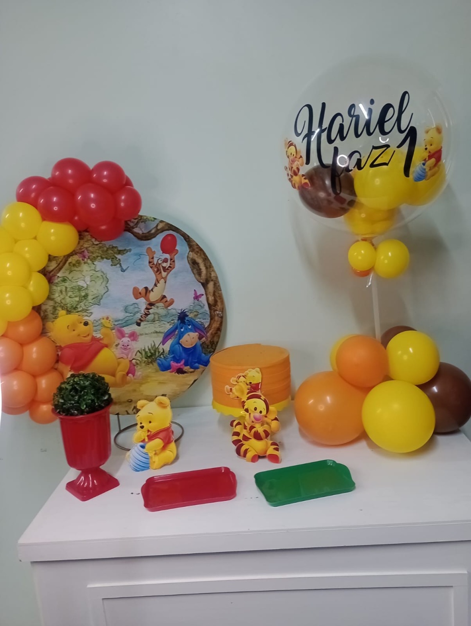 Ursinho Pohh  - Ateliê da Daia Pegue Monte & Doces 