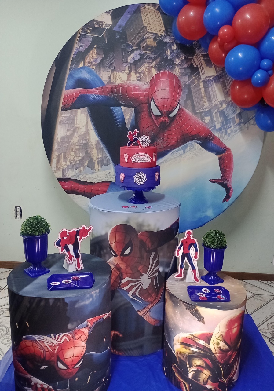 Homem Aranha  - Ateliê da Daia Pegue Monte & Doces 