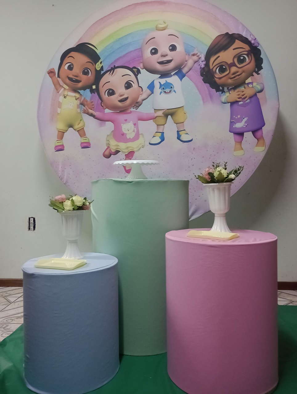Cocomelon - Ateliê da Daia Pegue Monte & Doces 