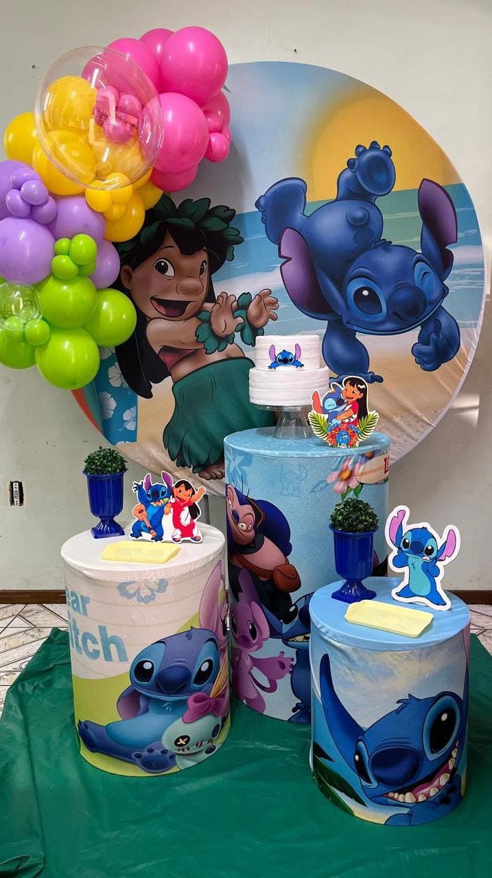 Lilo E Stitch 2 - Ateliê da Daia Pegue Monte & Doces 