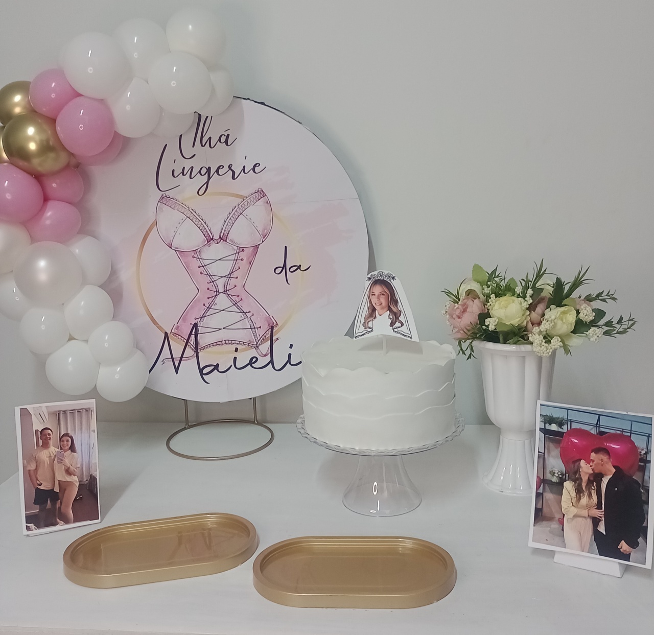 Chá de Lingerie  - Ateliê da Daia Pegue Monte & Doces 