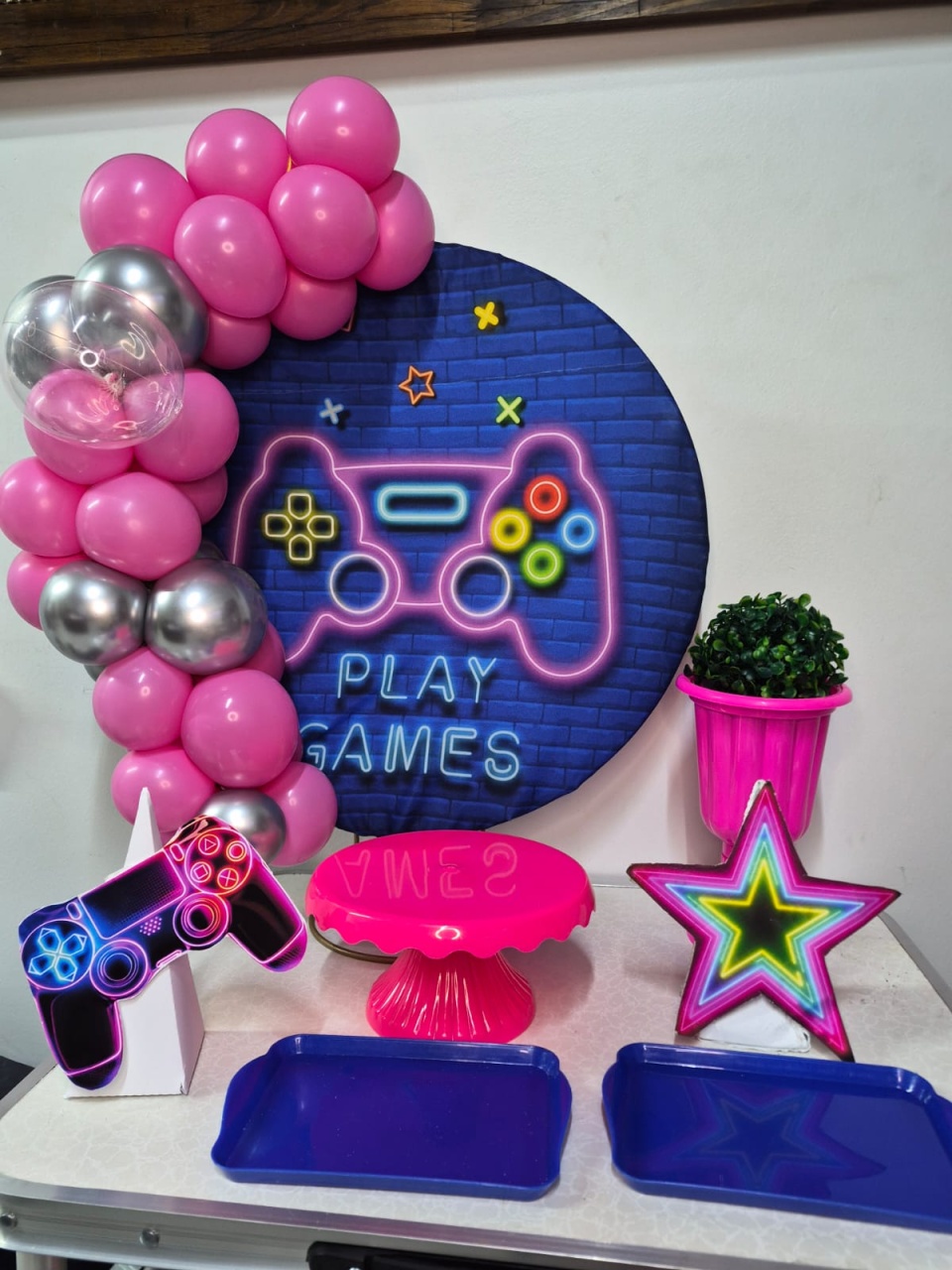 Mini Festa Game - Ateliê da Daia Pegue Monte & Doces 