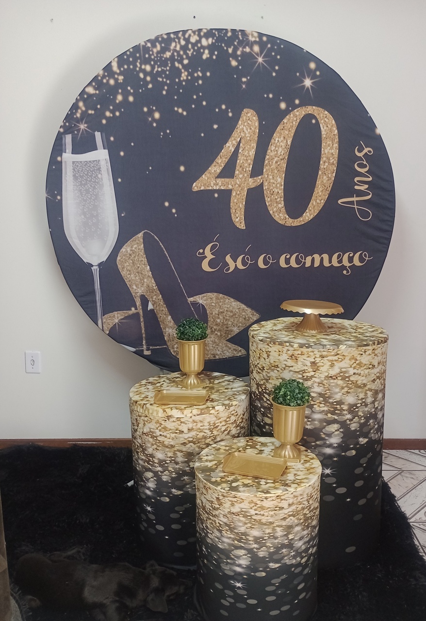 Quarentei - Ateliê da Daia Pegue Monte & Doces 