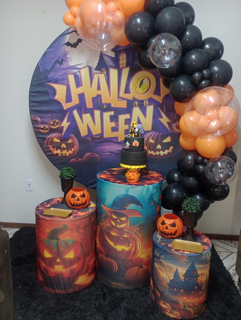 Halloween  - Ateliê da Daia Pegue Monte & Doces 