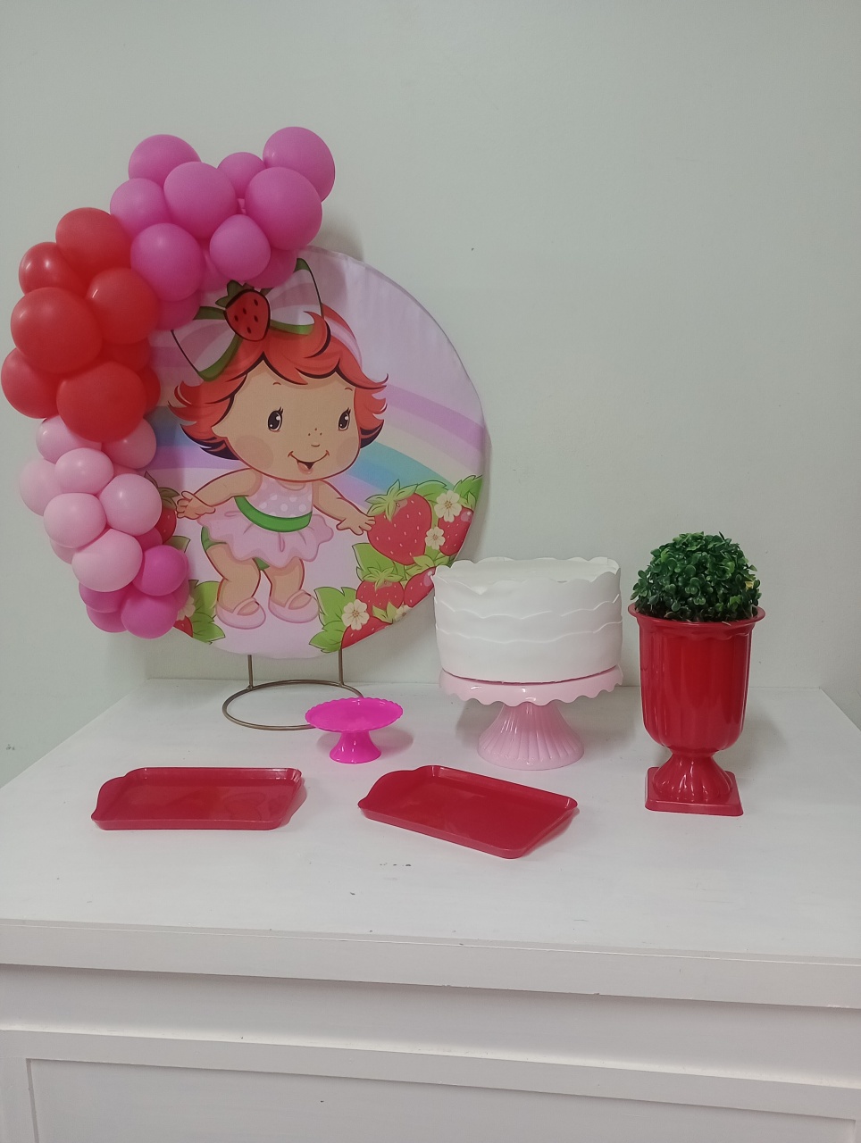 Moranguinho Baby  - Ateliê da Daia Pegue Monte & Doces 