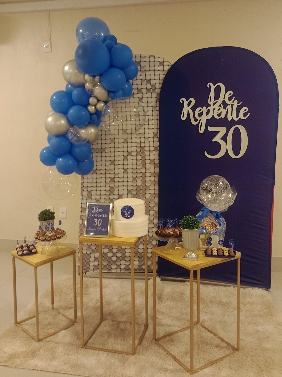 Kit Com 2 Arcos Romanos E Arco de Balões de 1M - Ateliê da Daia Pegue Monte & Doces 