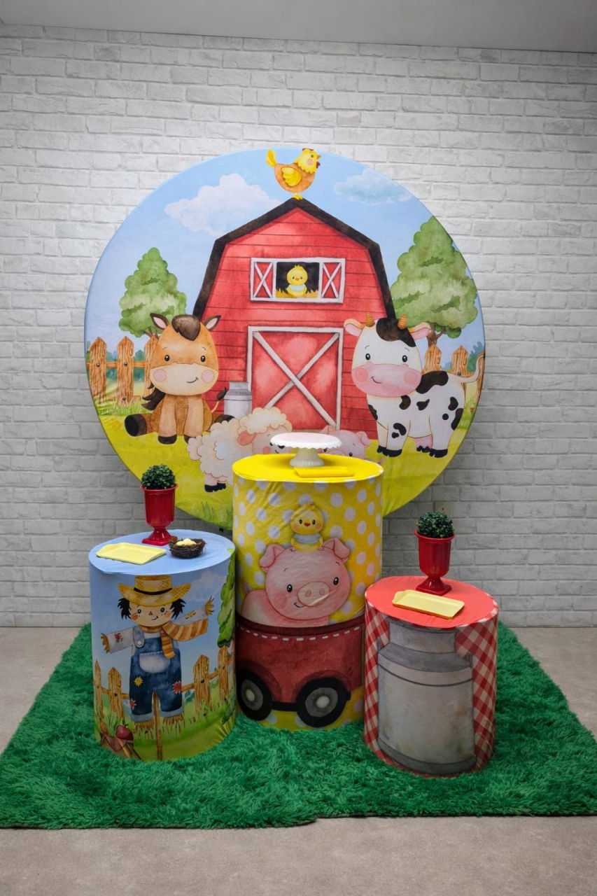 A Fazendinha  - Ateliê da Daia Pegue Monte & Doces 