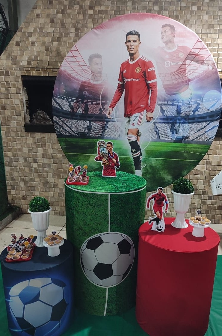 Cristiano Ronaldo  - Ateliê da Daia Pegue Monte & Doces 